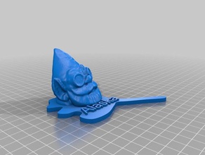 gnome alaska terrible pun 2 props gnomeremix 3d print model - Mito3D