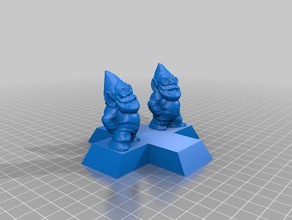 gnomeaddterrible gnome pun 3 props gnomeremix 3d print model - Mito3D