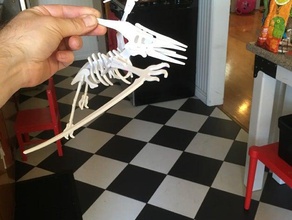 pteranodonte -pterosaur sculture 3d print model - Mito3D