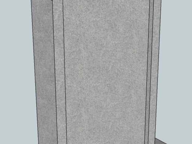 single tombstone props 3D print model - Mito3D