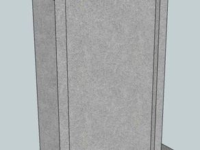 single tombstone props 3d print model - Mito3D