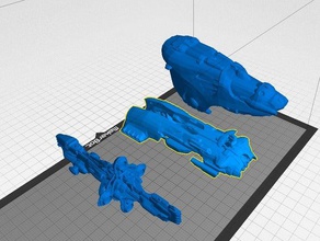 gallente cuirassés eve online des véhicules dominix hyperion megathron 3d print model - Mito3D