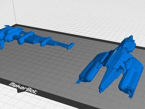 eve online çalışan, muhrip araç algos katalizör 3d print model - Mito3D