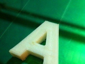 alle Alphabets Buchstaben von a-z andere 3d 6brueder abc buchstaben cad char chars font Modell schrift 3d print model - Mito3D