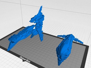 eve online gallente cruzador de batalha conjunto veículos brutix myrmidon talos 3d print model - Mito3D
