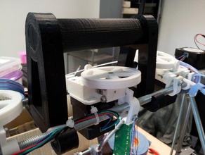 reprap mendel tricolor easy transport handle 3d printer parts 3d print model - Mito3D