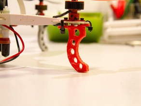 turnigy micro-quad tren de aterrizaje rc vehículos la pierna las piernas 3d print model - Mito3D