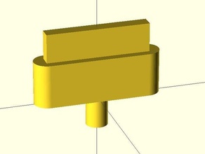 iphone-Anschluss parametric andere 3d - Elektronik geometrie Haushalt mount negativen Raum openscad Teil reprap nützlich 3d print model - Mito3D