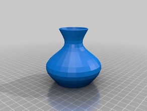 small vase decor 3d print model - Mito3D