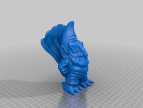 gnome plume terrible pun 5 people gnomeremix 3d print model - Mito3D