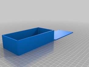 mon personnalisés personnalisation du couvercle de la boîte trous vis bricolage 3d print model - Mito3D