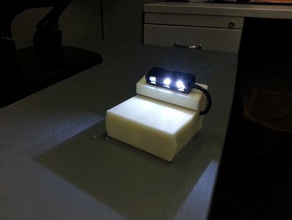 music stand light band - Elektronik Lichter singen 3d print model - Mito3D