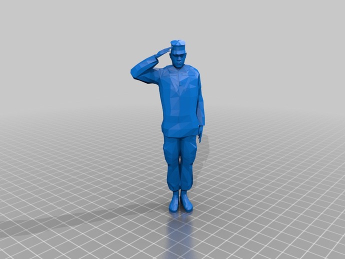 soldado outros 3D print model - Mito3D