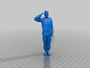 soldado otros 3d print model - Mito3D