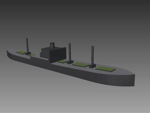 liberty ship vehicles 3d print model - Mito3D