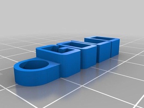 oro organizzazione personalizzato 3d print model - Mito3D