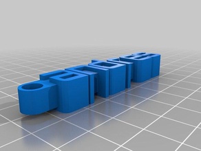 andres organização personalizado 3d print model - Mito3D