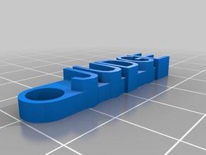 giudice organizzazione personalizzato 3d print model - Mito3D