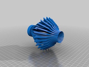 vazo 2 rasgele desen sanat 3d print model - Mito3D