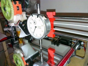 i3 dial gauge mount 3d printer accessories 3d print model - Mito3D