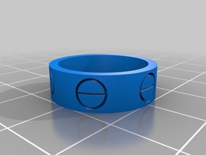 ring1 anelli personalizzato 3d print model - Mito3D