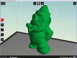 sherlock gnomes durchsucht Replikate gnomeremix holmes 3d print model - Mito3D