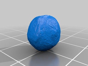 asteriod vesta de la physique l'astronomie 3d print model - Mito3D