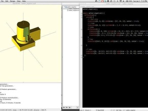 openscad textmate bundle altri codice editor ide programmazione 3d print model - Mito3D