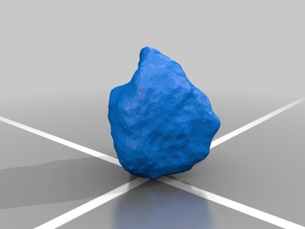 astéroïde golevka de la physique l'astronomie 3D print model - Mito3D