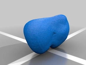 un astéroïde de castalia la physique l'astronomie 3d print model - Mito3D