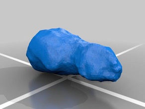 el asteroide toutatis de la física astronomía 3d print model - Mito3D