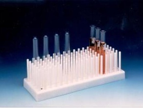 tubo supportplate titolare biologia scienza provetta 3d print model - Mito3D