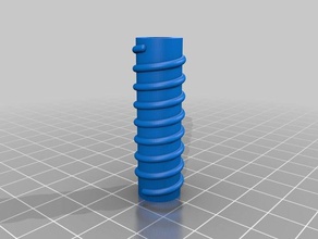 hookah hose connector household 3d print model - Mito3D