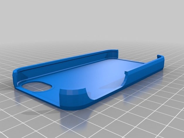 4s katı dolgu mobil telefon özelleştirilmiş 3D print model - Mito3D