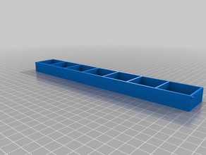 1 week pill box no2 containers customized 3d print model - Mito3D
