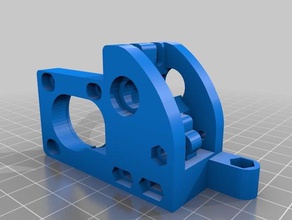 nema14 orientado mini extrusor 3d de la impresora extrusoras fácil utilizar groovemount j-head luz mendel-parts pequeño uni-x wade 3d print model - Mito3D