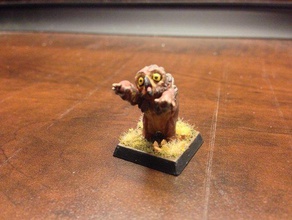 bebé owlbear creatures 28mm dnd dragons dungeons encounter fantasy game gaming miniature monster rpg tabletop 3d print model - Mito3D