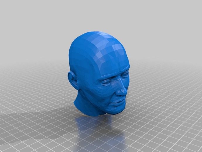 cabeça outros humanos 3D print model - Mito3D
