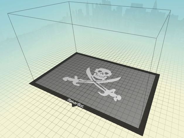 pirata do crânio outros 3D print model - Mito3D