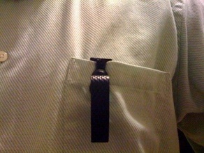 camicia clip auricolare bluetooth altri 3d gioielli 3d print model - Mito3D