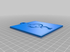 qtechknow lithopane 2d art customized 3d print model - Mito3D