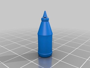 molho de garrafa 3d impressão 3d print model - Mito3D