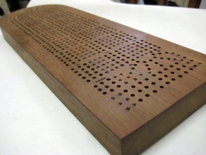 dive cribbage board other game laser lasercut cutter wood 3d print model - Mito3D