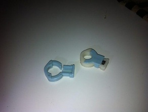 honda insight gen 1 trappe de l'actionneur peu bleu pièce en plastique d'autres réparation 3d print model - Mito3D