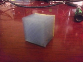 calibration hollow cube other 3d print model - Mito3D