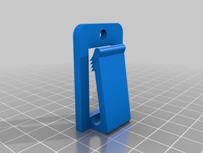 replacement treadmill safety key clip parts 3d print model - Mito3D