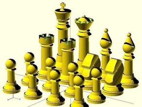 les rois gambit v10 d'autres échecs jouet 3d print model - Mito3D
