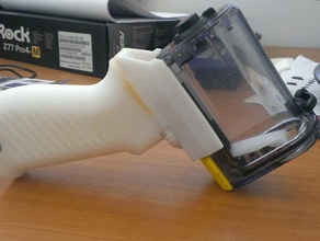 sony action cam-Pistolengriff montieren Kamera Kamera-Halterung surf-Halterung 3d print model - Mito3D