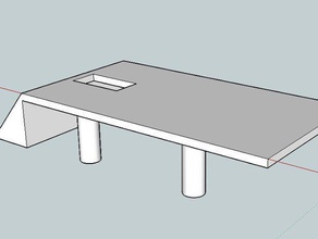 tamiya robô plataforma superior v1 robótica 3d print model - Mito3D