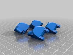 folding cube l2225xr275xtol125 Rätsel angepasst 3d print model - Mito3D